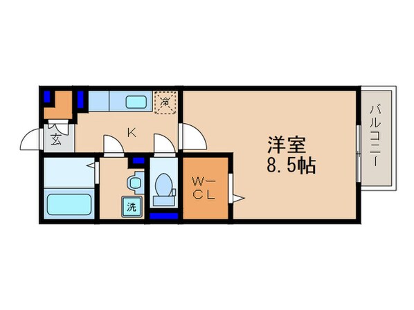 グランシャリオの物件間取画像